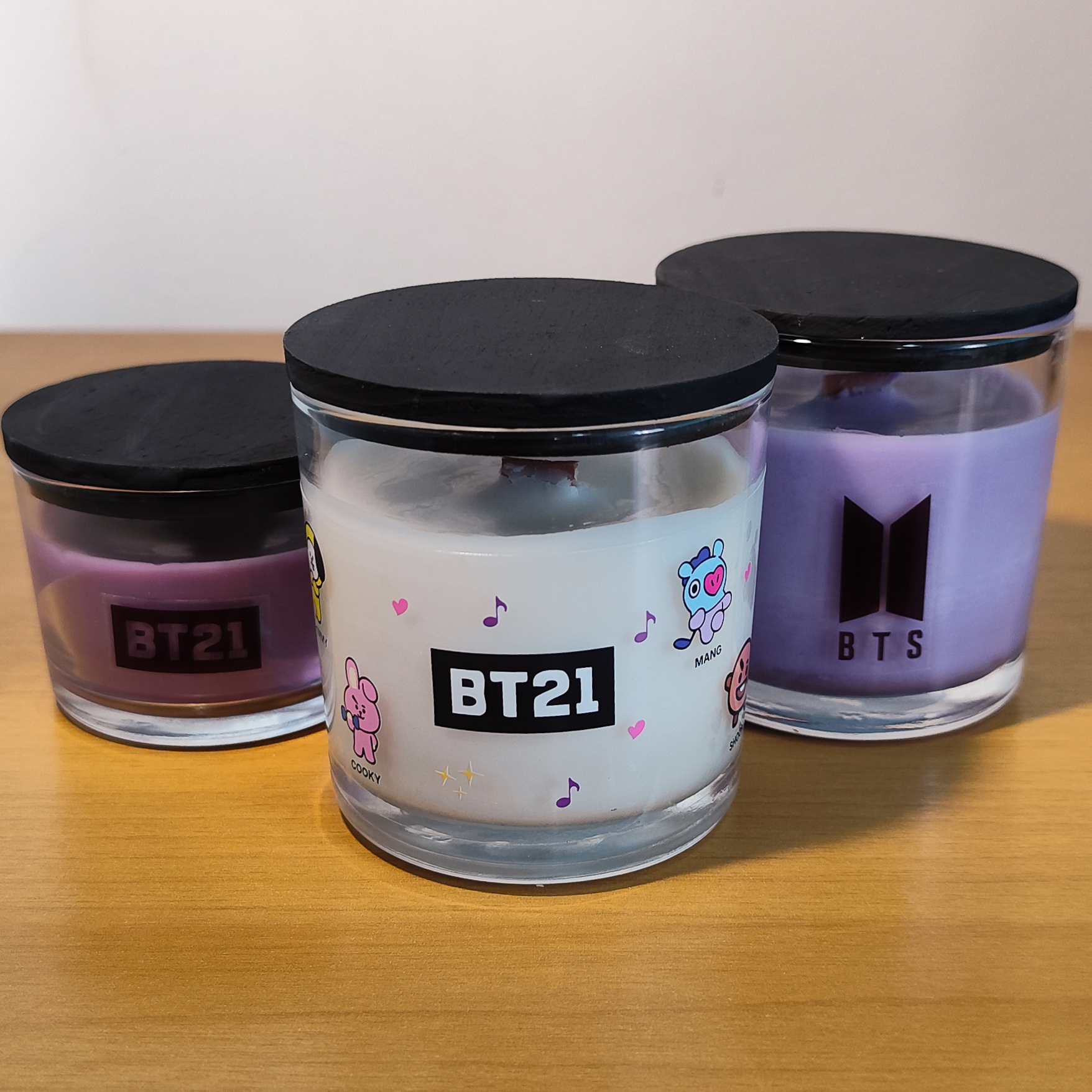 Vela Aromática BTS - Mascotes - Imagem 3