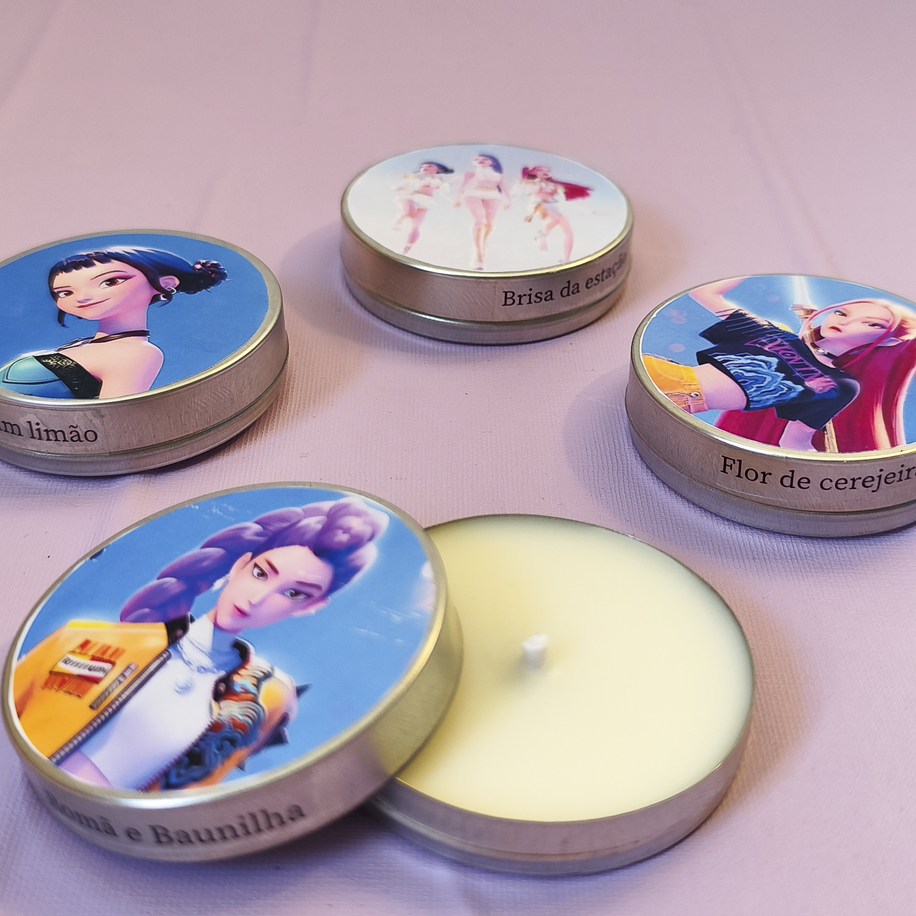 Huntrix - Mini Velas Colecionáveis