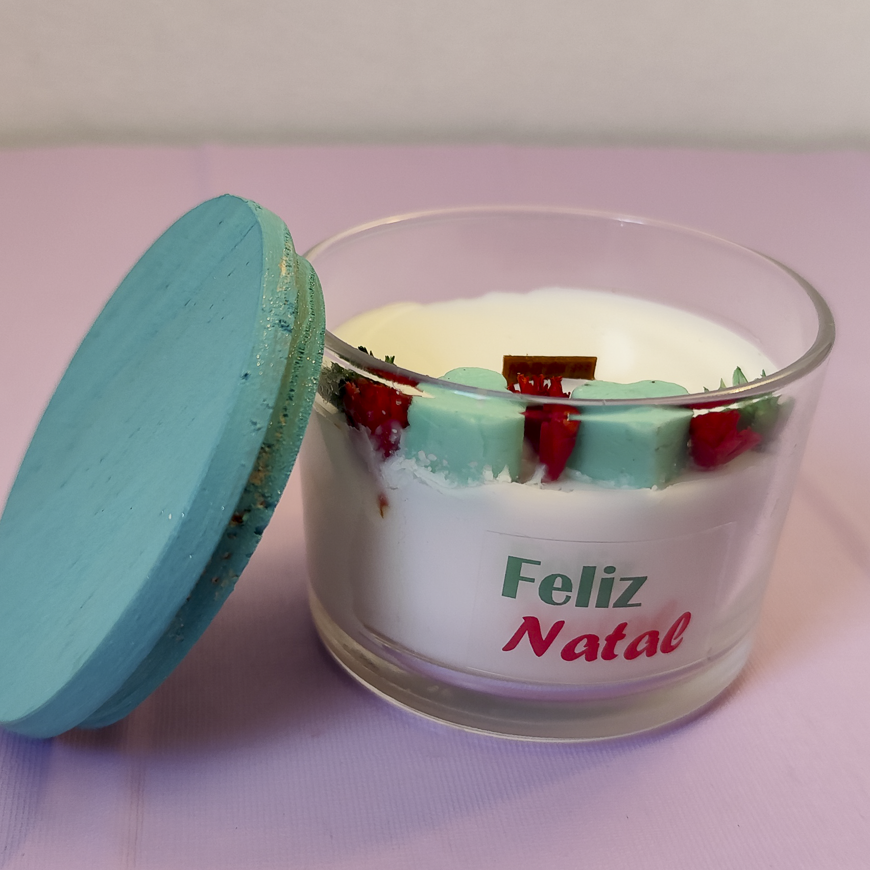 Brisa Natalina - Vela Aromática 90gm - Imagem 3